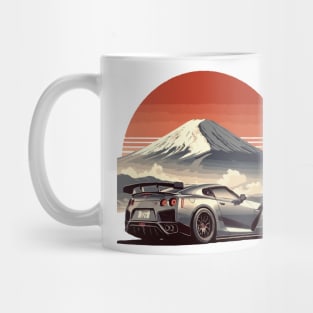 Car Lover Japan Fuji Mountain Mug